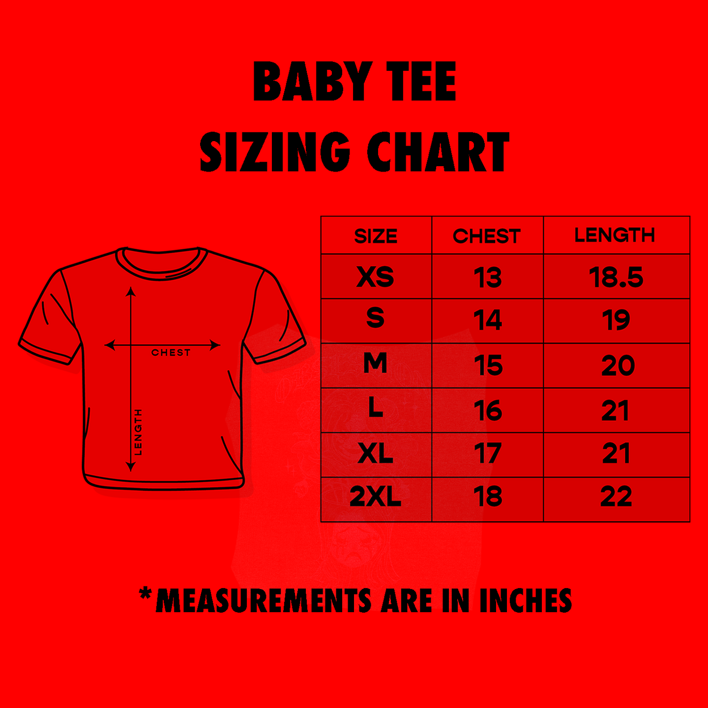 VASE (OBSESSION) - BABY TEE