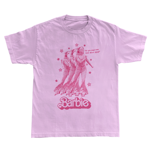 ROLLER DERBY DEATH Pink T-Shirt